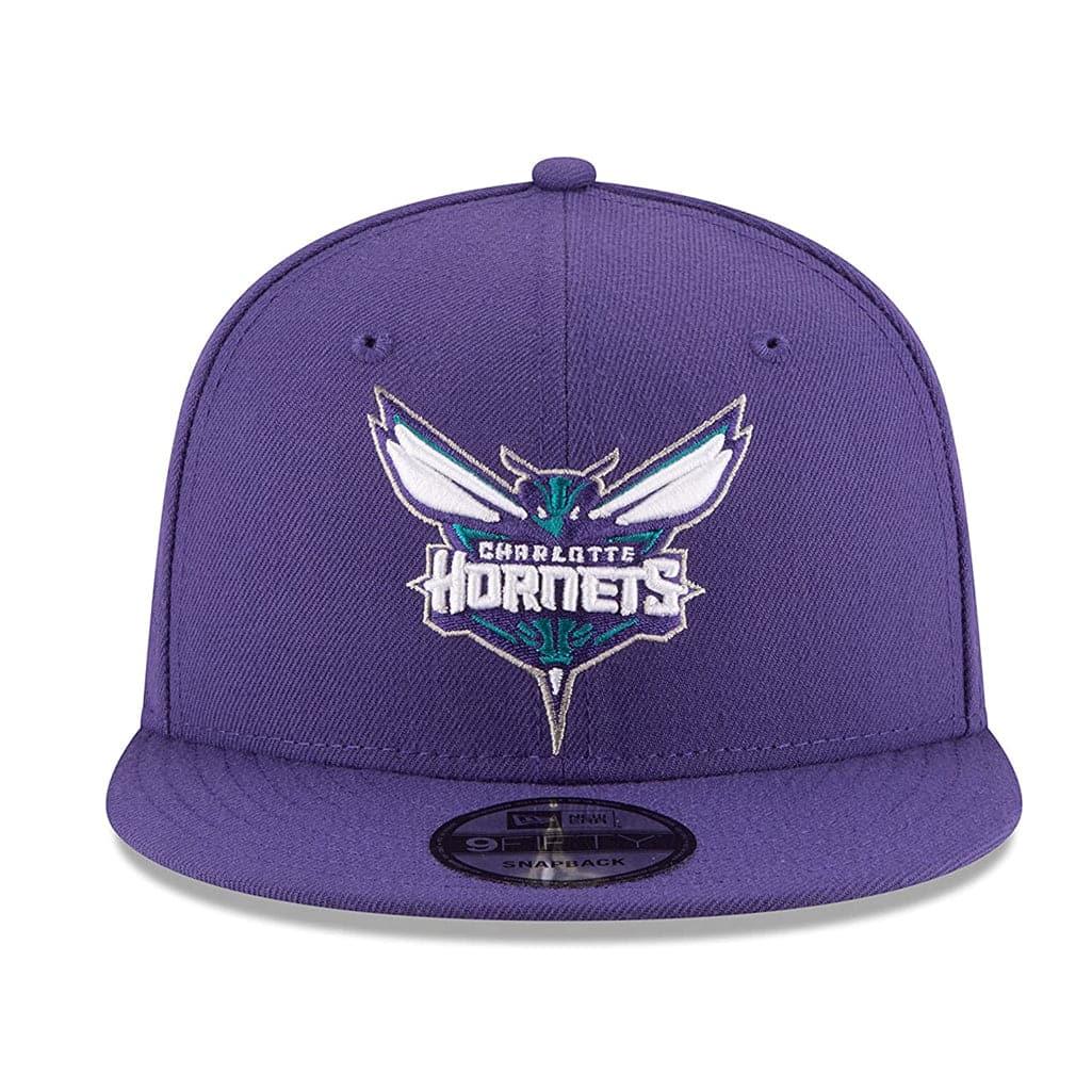 New Era Caps Charlotte Hornets New Era NBA Team 9FIFTY Snapback Hat - Purple