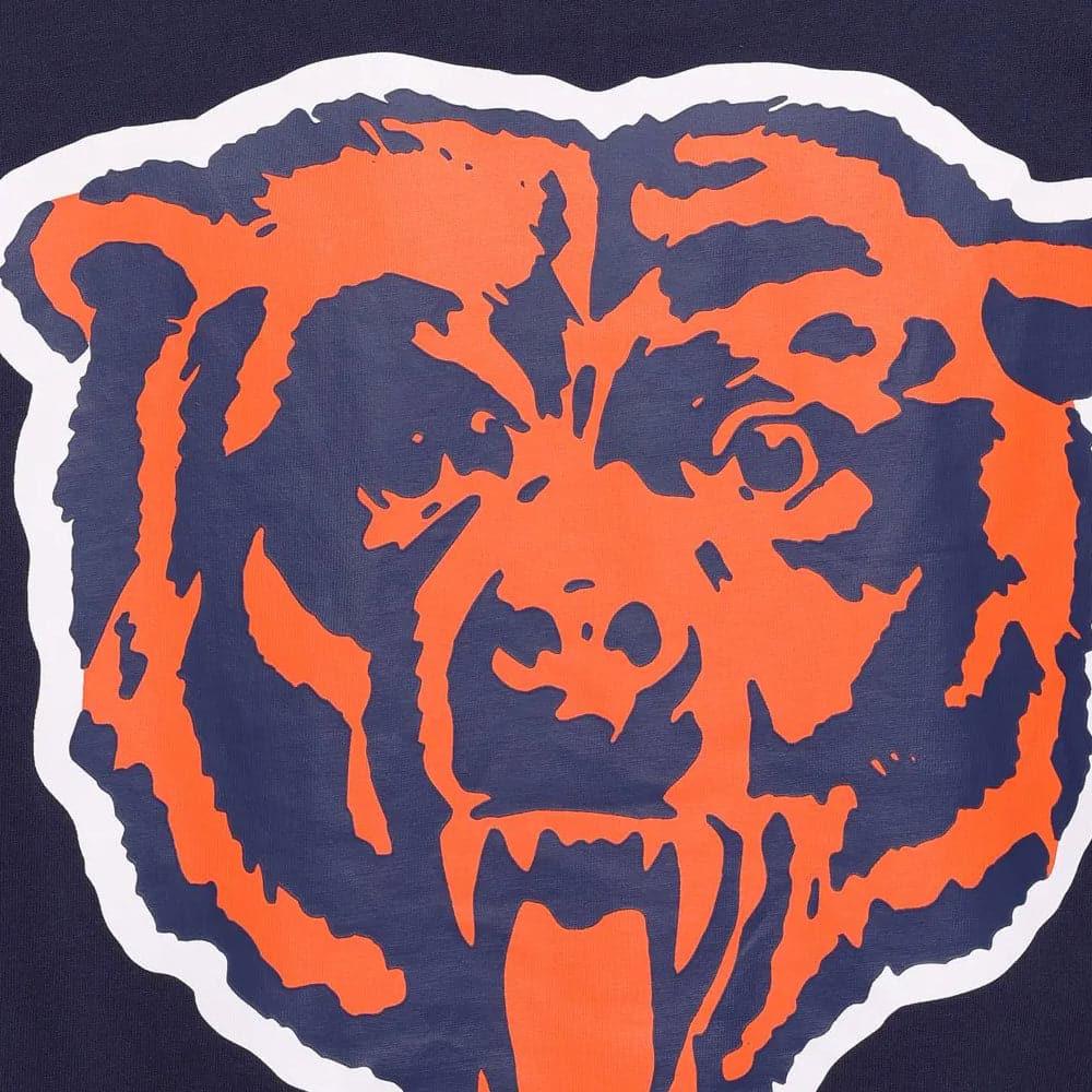Mitchell And Ness T-Shirts Chicago Bears Mitchell & Ness NFL Retro Repeat T-Shirt - Navy