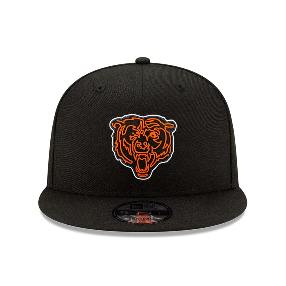 New Era Caps Chicago Bears New Era NFL 2020 Draft 9FIFTY Snapback Hat - Black