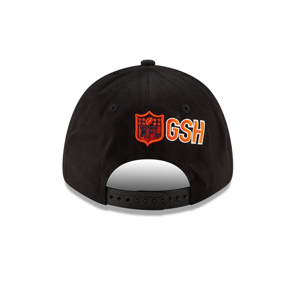 New Era Caps Chicago Bears New Era NFL 2020 Draft 9FORTY Stretch Snapback Curve Hat - Black
