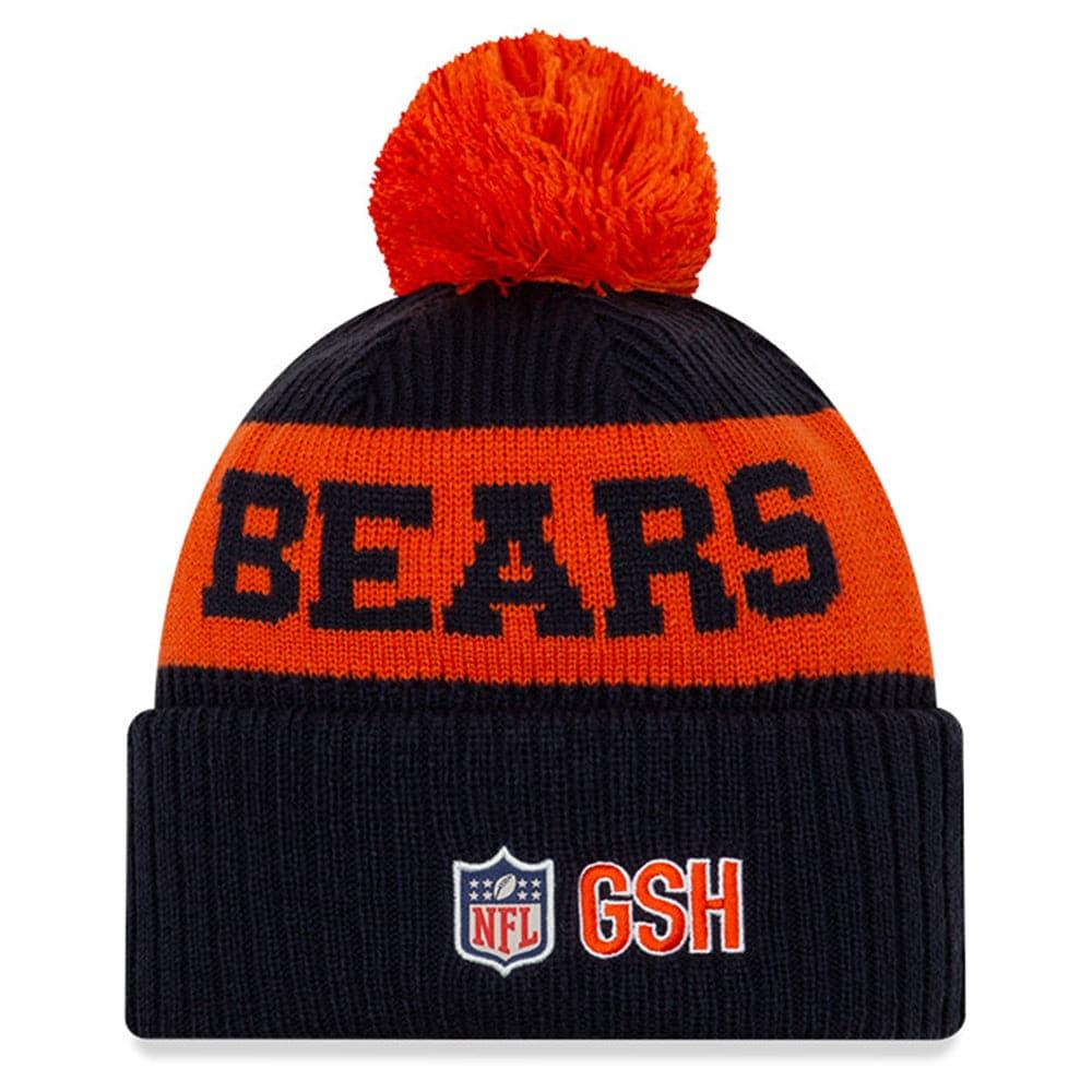 New Era Beanies Chicago Bears New Era NFL 2020 Team Colour Sideline Knit Beanie