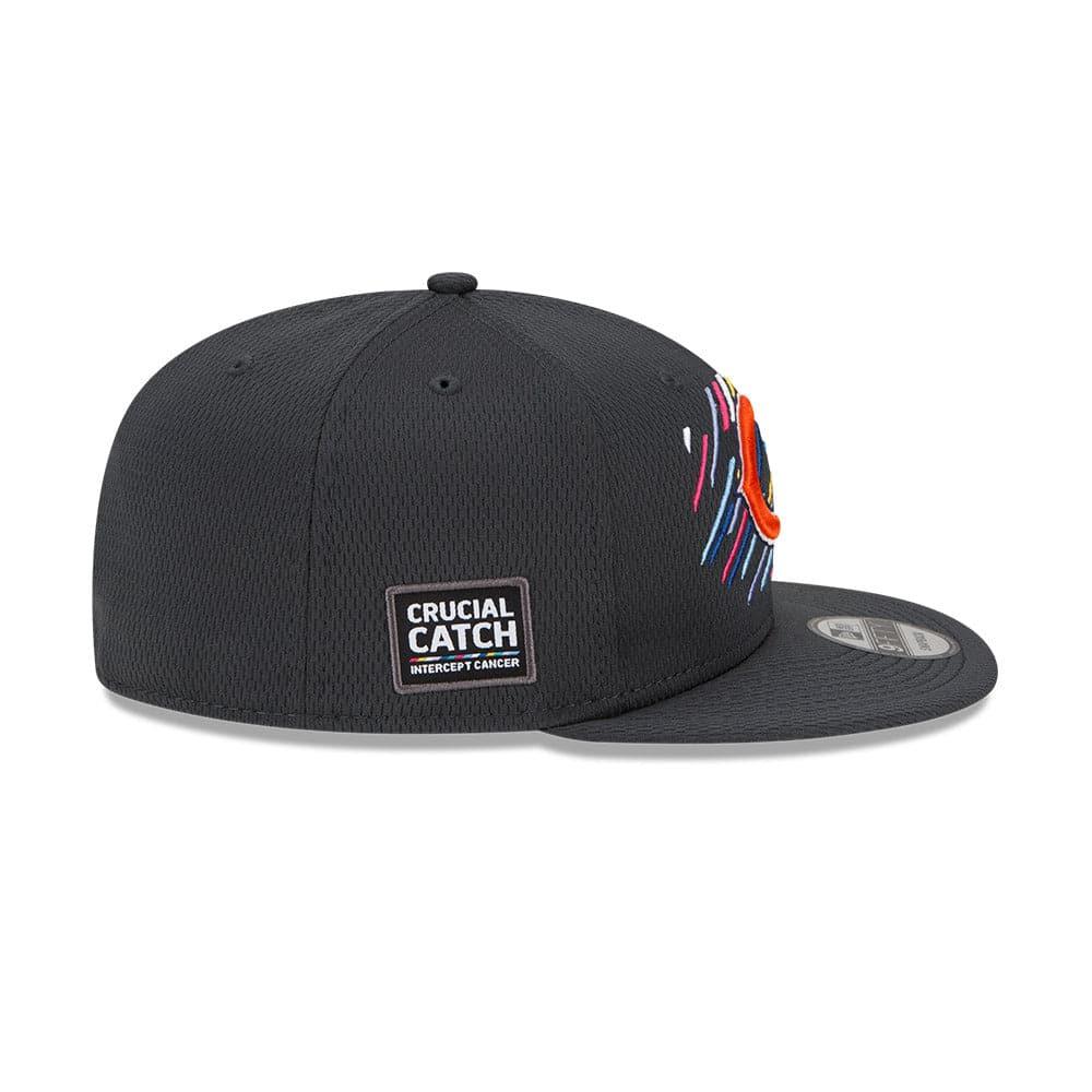 New Era Caps Chicago Bears New Era NFL 2021 Crucial Catch 9FIFTY Snapback Hat - Steel