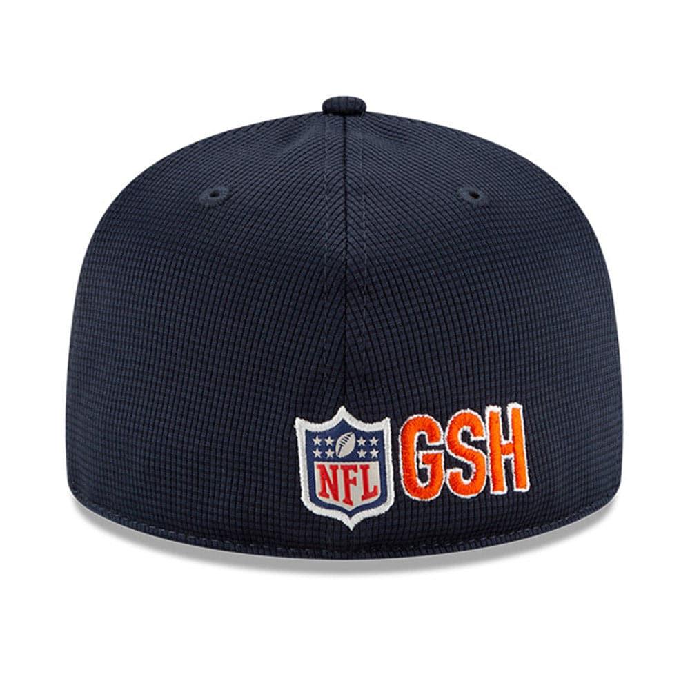 New Era Caps Chicago Bears New Era NFL 2021 Sideline Home 59FIFTY Fitted Hat - Navy