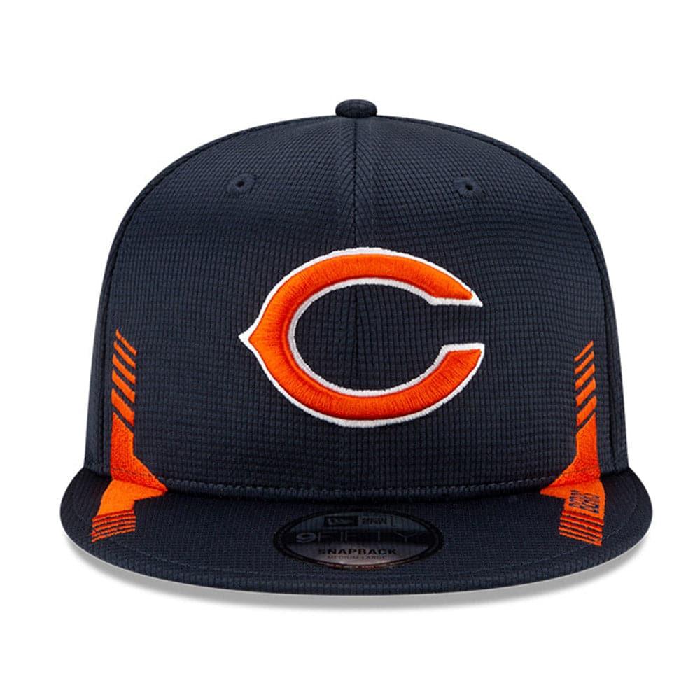 New Era Caps Chicago Bears New Era NFL 2021 Sideline Home 9FIFTY Snapback Hat - Navy