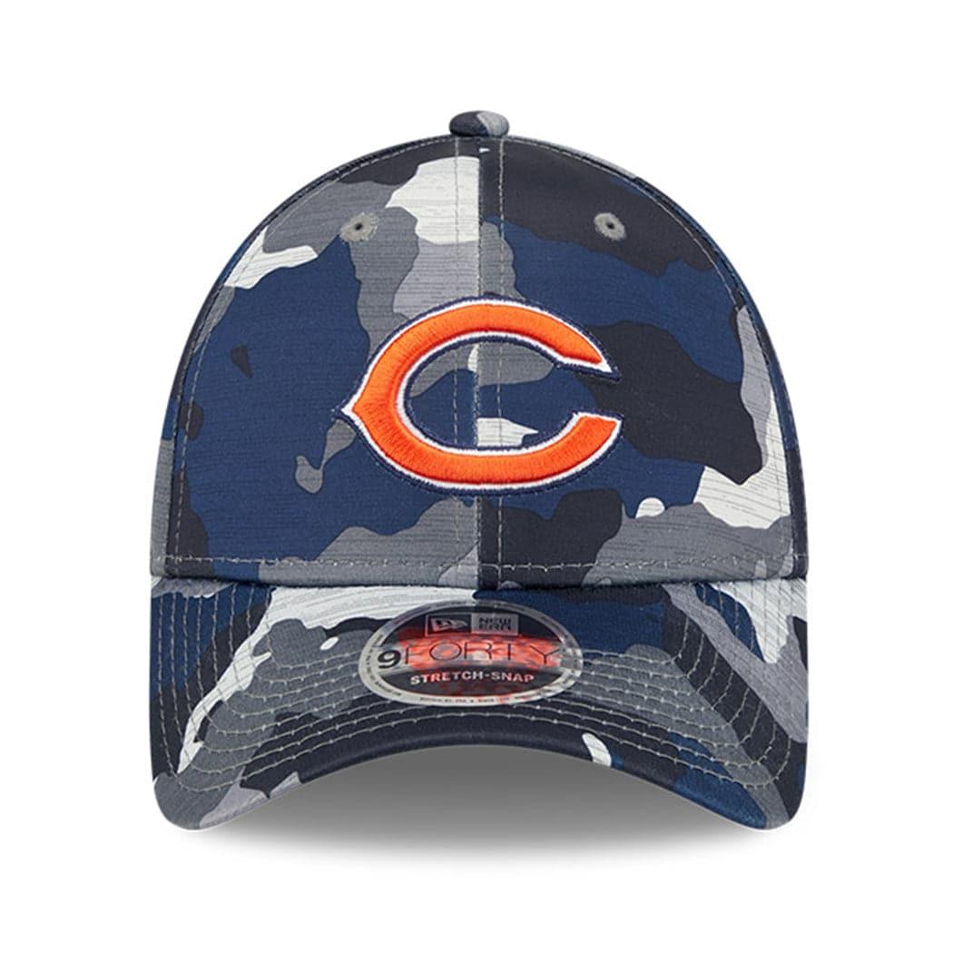New Era Caps Chicago Bears New Era NFL 22 Training Camp 9FORTY Stretch Snap Hat - Camo