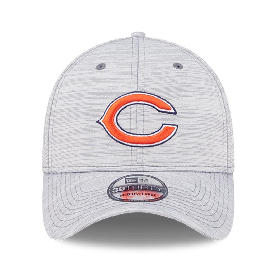 New Era Caps Chicago Bears New Era NFL 22 Training Camp Coach 39THIRTY Stretch Fit Hat - Grey
