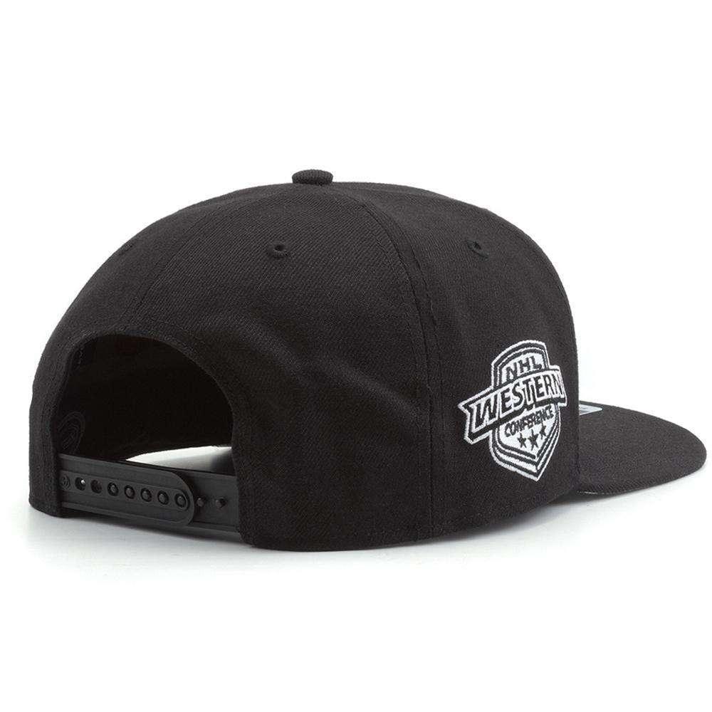 47 Brand Caps Chicago Blackhawks '47 NHL Black & White Captain Snapback Hat