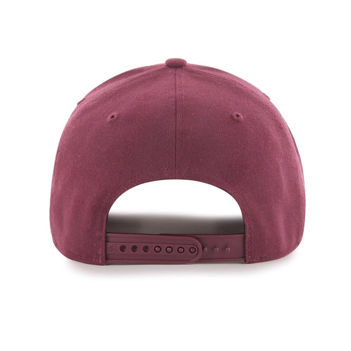 47 Brand Caps Chicago Blackhawks '47 NHL Shush Suede Audible DP Pre-Curved Snapback Hat - Maroon