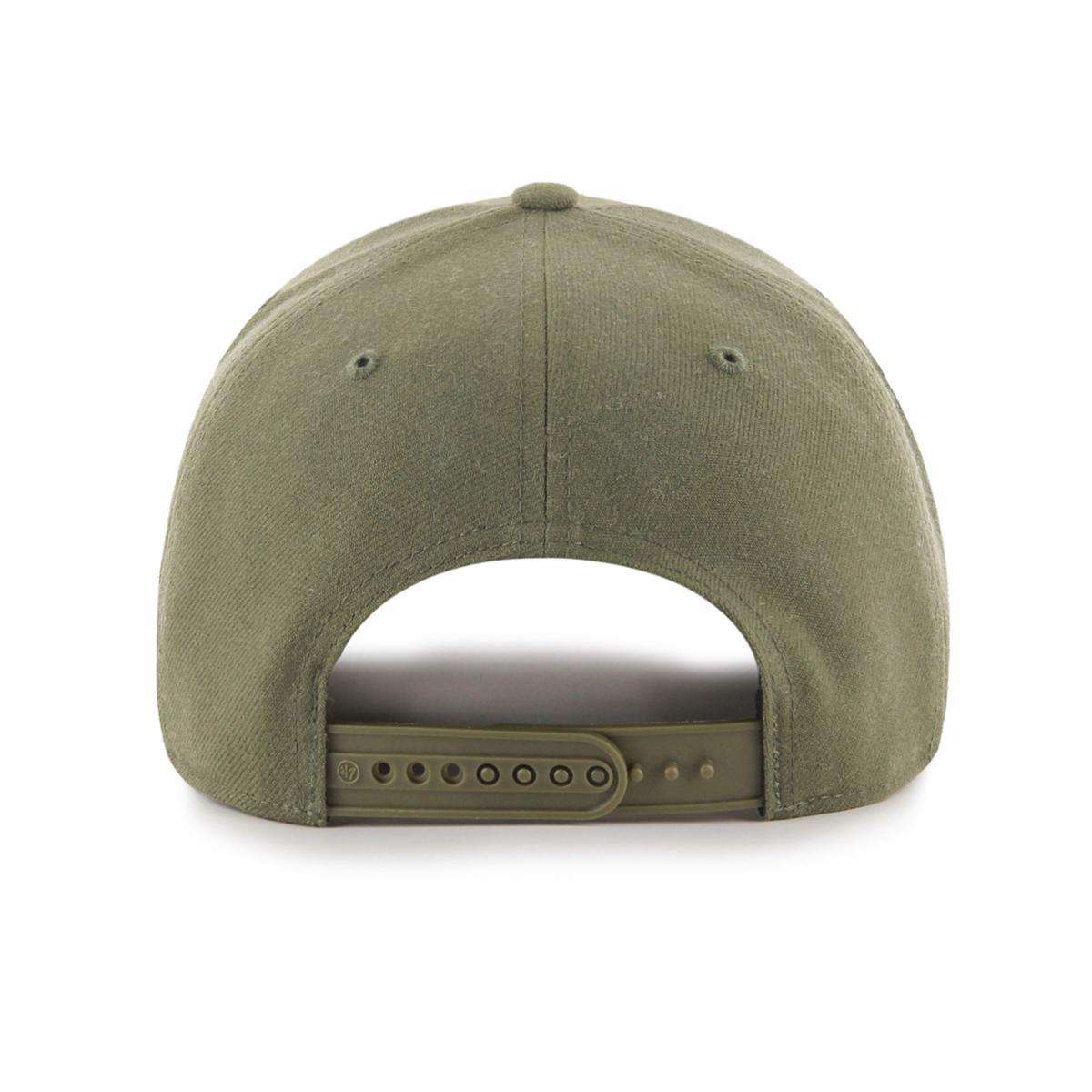 47 Brand Caps Chicago Blackhawks '47 NHL Suede DP Pre-Curved Snapback Hat - Sandalwood