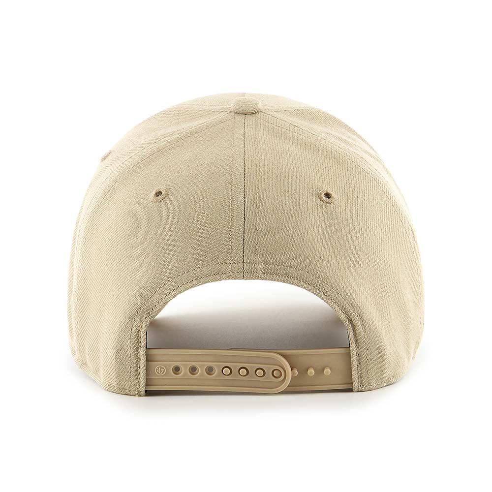 47 Brand Caps Chicago Blackhawks ‘47 NHL Team MVP DT Pinch Curve Snapback Hat - Khaki