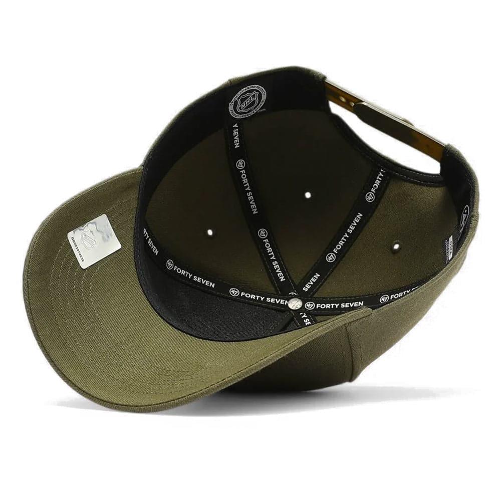 47 Brand Caps Chicago Blackhawks ‘47 NHL Tonal MVP DT Pinch Curve Snapback Hat - Sandalwood