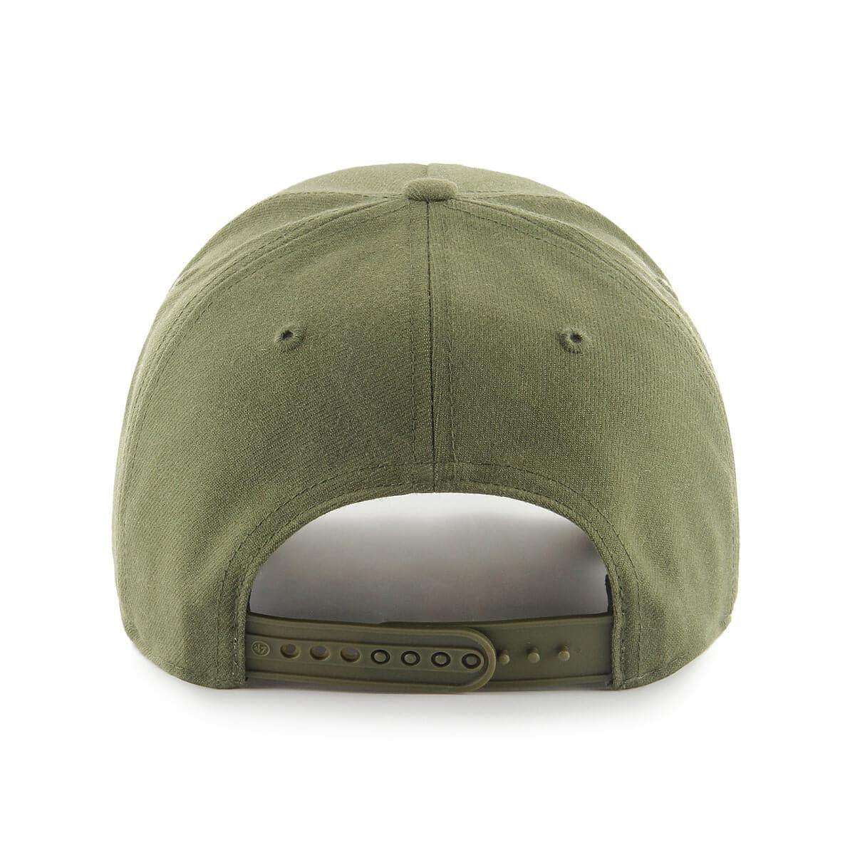 47 Brand Caps Chicago Blackhawks ‘47 NHL Tonal MVP DT Pinch Curve Snapback Hat - Sandalwood