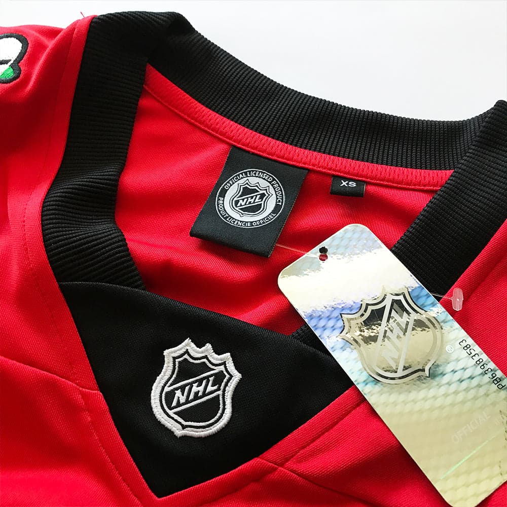 Majestic Athletic Jerseys Chicago Blackhawks Majestic NHL Fan Replica Jersey - Red
