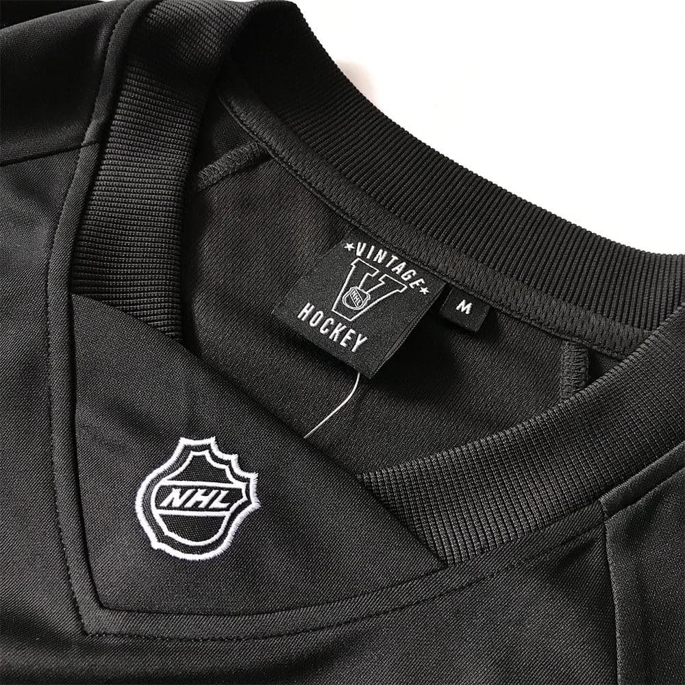 Majestic Athletic Jerseys Chicago Blackhawks Majestic NHL Triple Black Replica Jersey - Black