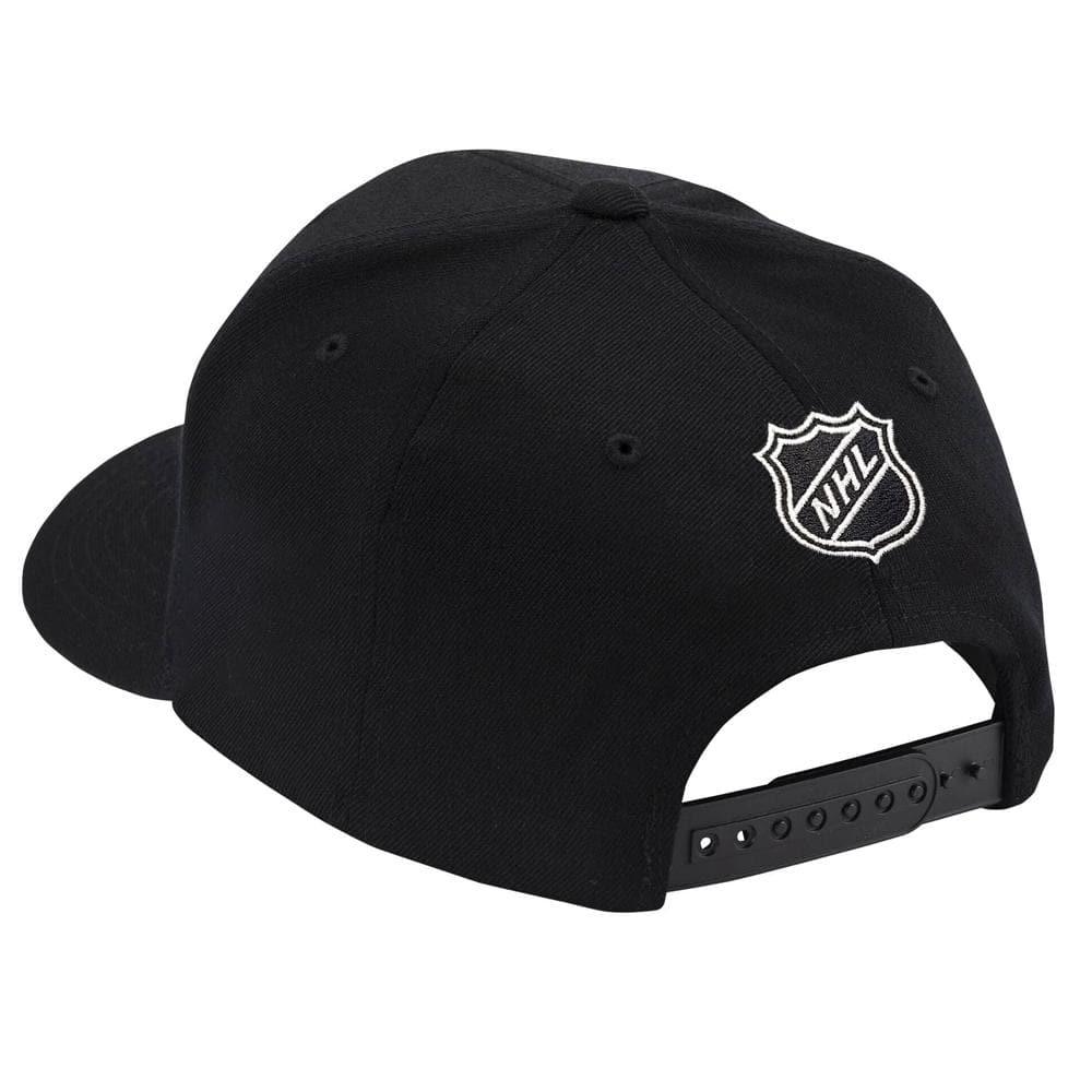 NHL Branded Caps Chicago Blackhawks NHL Black On Black 110 Snapback Hat - Black