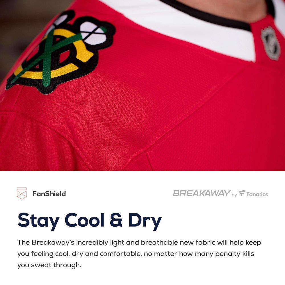 NHL Branded Jerseys Chicago Blackhawks NHL Breakaway Replica Jersey - Red