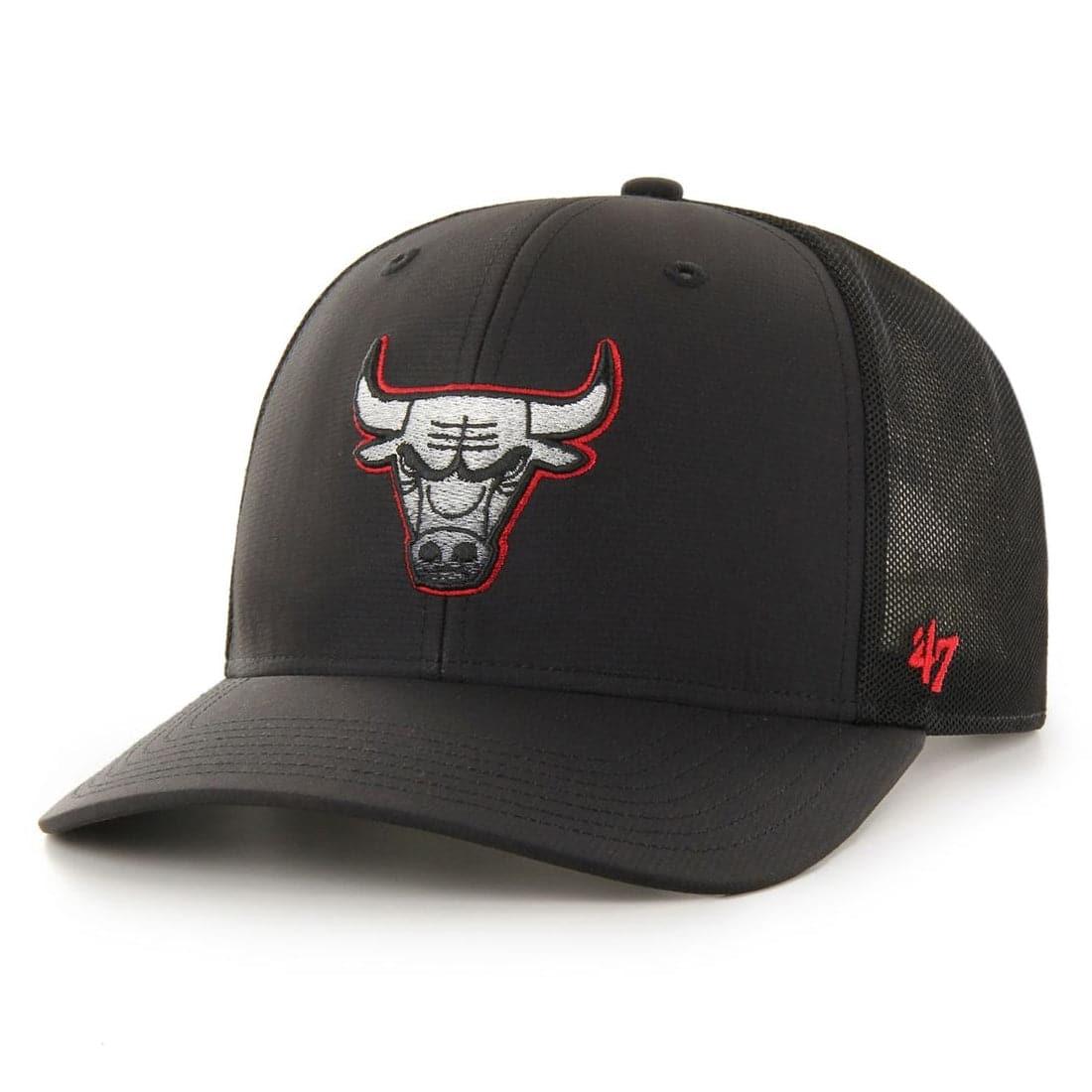47 Brand Caps Chicago Bulls '47 NBA Volcanic Audible DP Pre-Curved Snapback Hat - Black