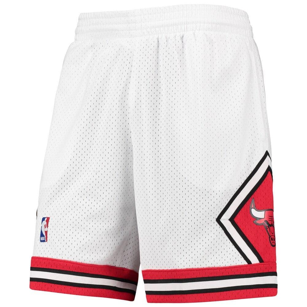Mitchell And Ness Shorts Chicago Bulls 97-98 Home Mitchell & Ness NBA Swingman Shorts - White