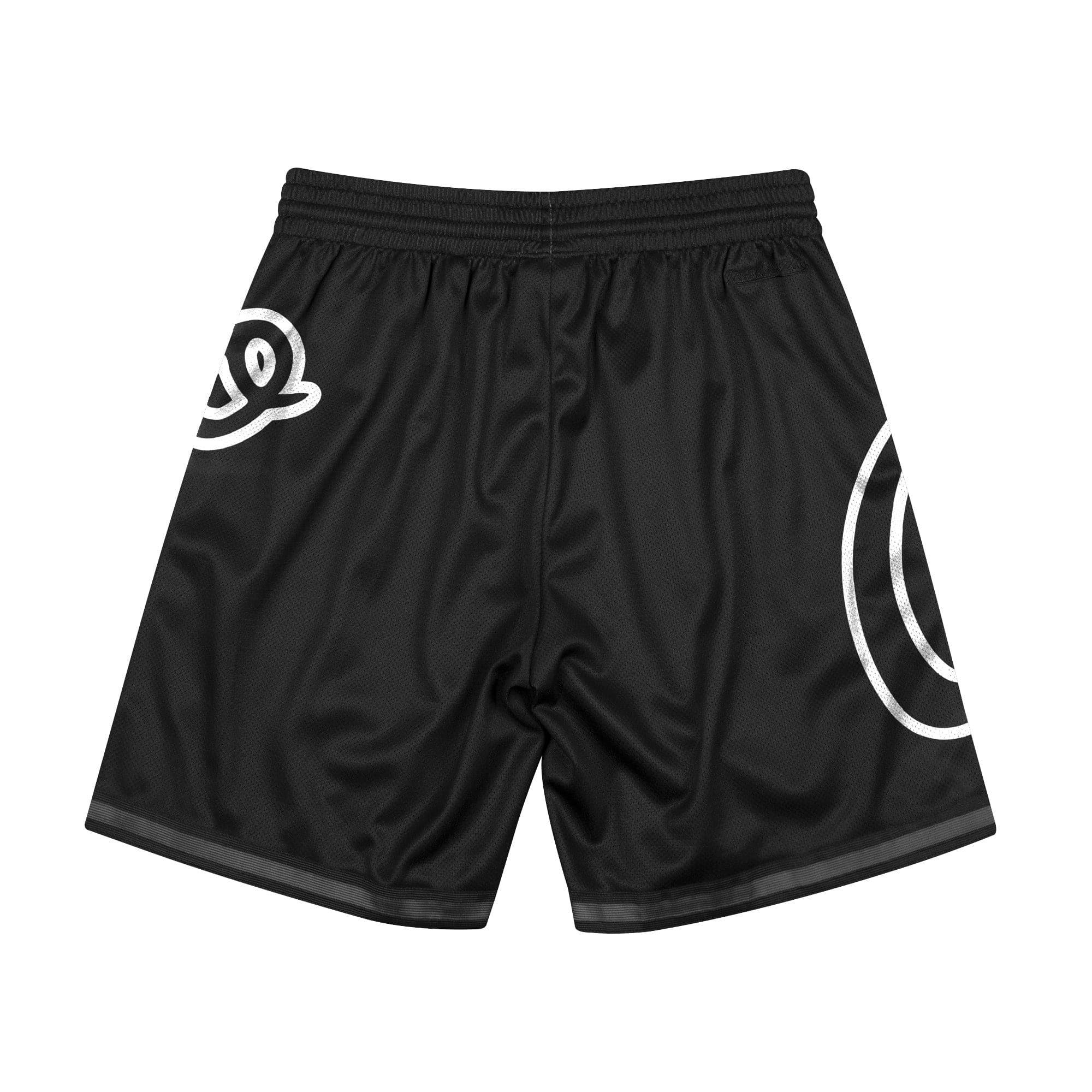 Mitchell And Ness Shorts Chicago Bulls Mitchell & Ness NBA Big Face 3.0 Swingman Shorts - Black