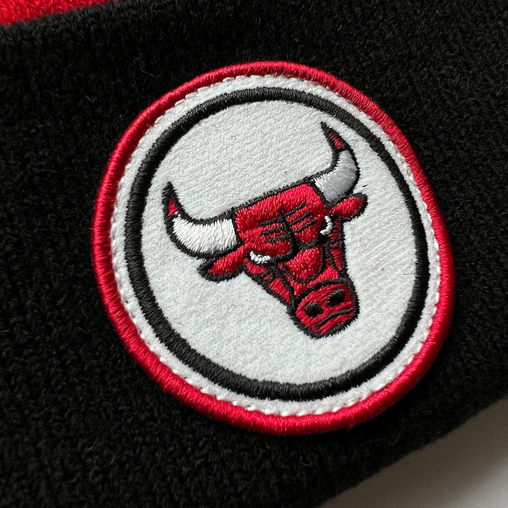 Mitchell And Ness Beanies Chicago Bulls Mitchell & Ness NBA HWC Colour Knit Beanie - Red