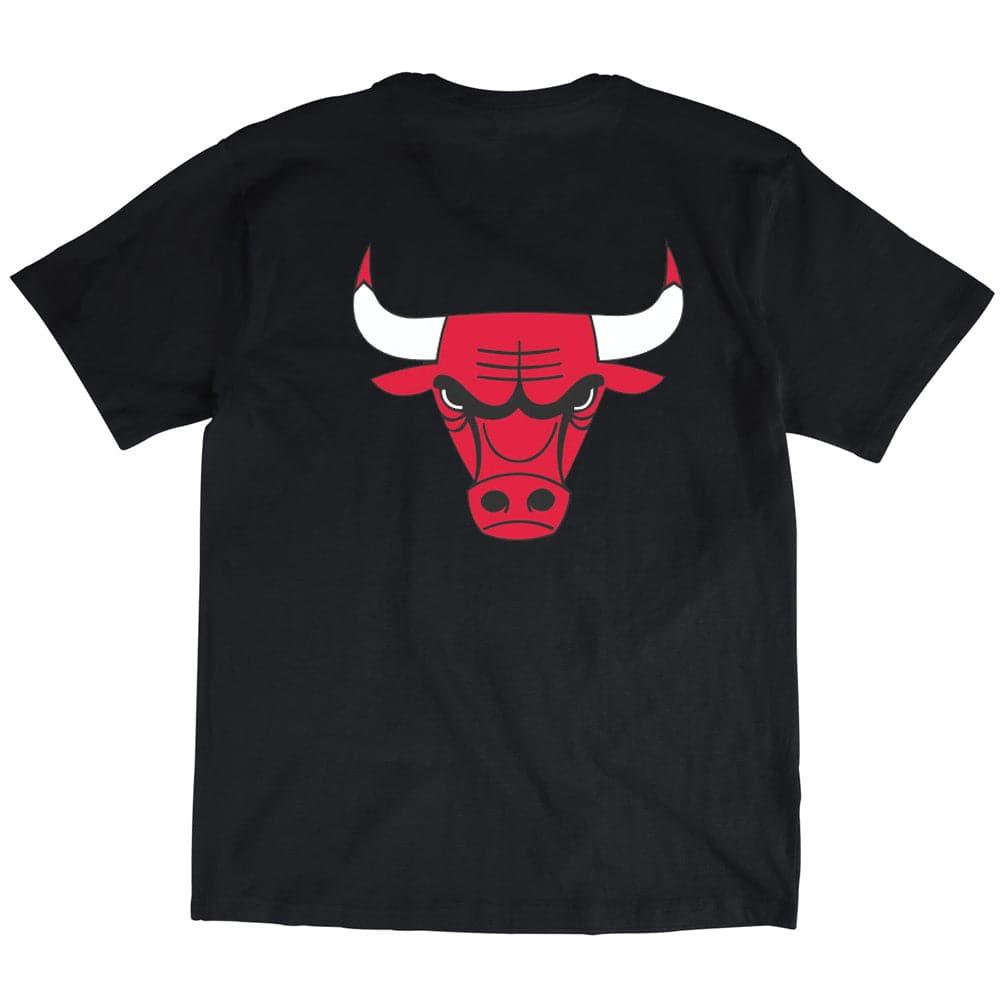Mitchell And Ness T-Shirts Chicago Bulls Mitchell & Ness NBA HWC Retro Repeat T-Shirt - Black