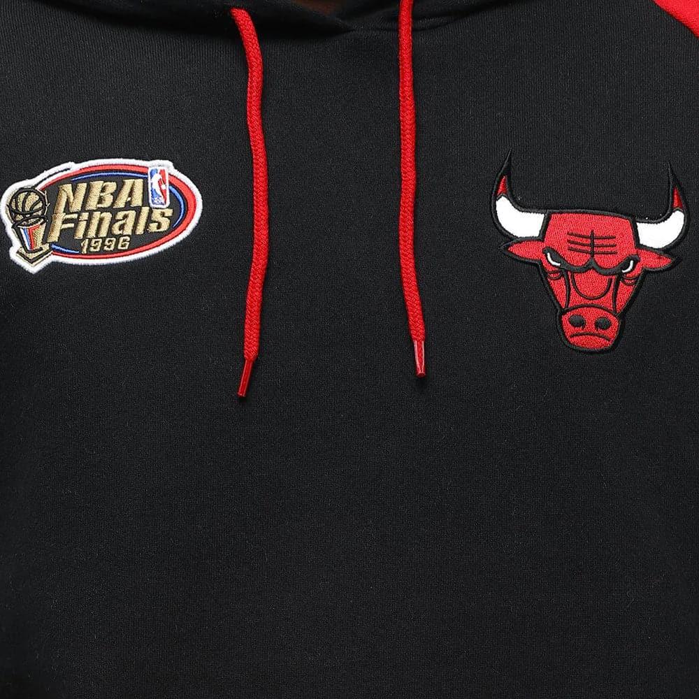 Mitchell And Ness Jumpers XL Chicago Bulls Mitchell & Ness NBA Instant Replay Hoodie Jumper - Black
