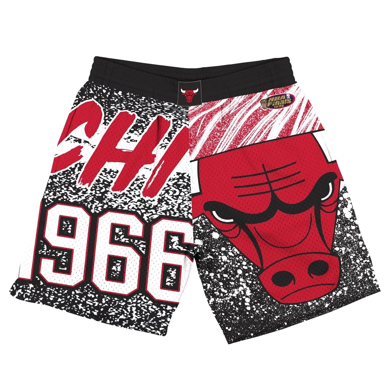 Mitchell And Ness Shorts Chicago Bulls Mitchell & Ness NBA Jumbotron Subliminated Shorts