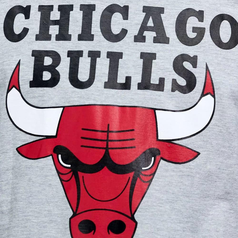 Mitchell And Ness T-Shirts Chicago Bulls Mitchell & Ness NBA Retro Sleeveless Muscle T-Shirt - Grey Marle