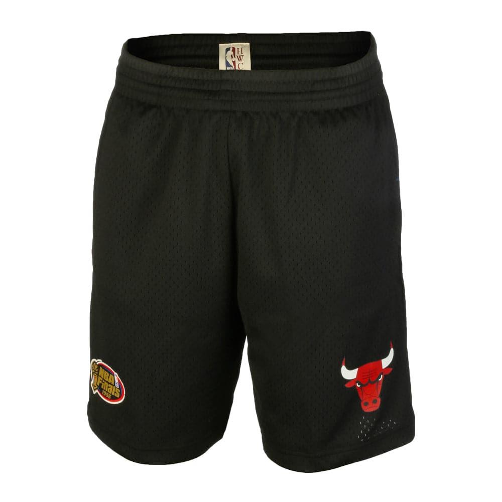 Mitchell And Ness Shorts Chicago Bulls Mitchell & Ness NBA Team Mesh Shorts - Black