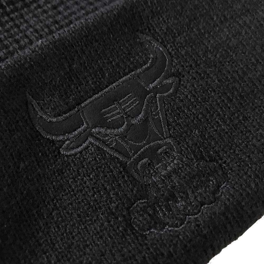 Mitchell And Ness Beanies Chicago Bulls Mitchell & Ness NBA Waffle Cuff Knit Beanie - Black