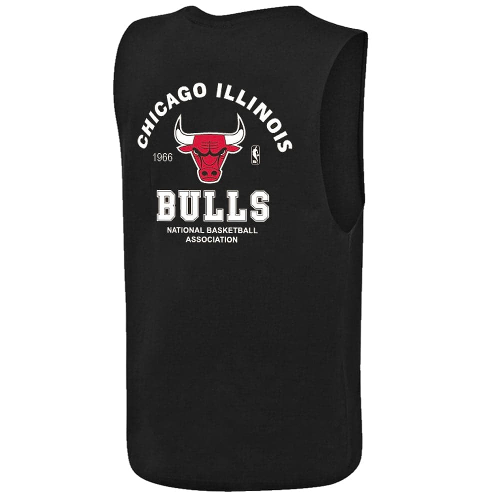NBA Essentials T-Shirts Chicago Bulls NBA Essentials Rockford Muscle Tank - Black