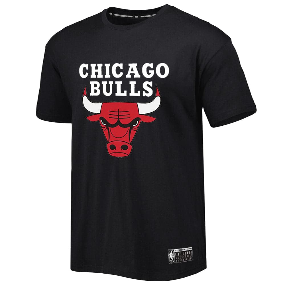 NBA Essentials T-Shirts Chicago Bulls NBA Essentials Team Logo T-Shirt - Black