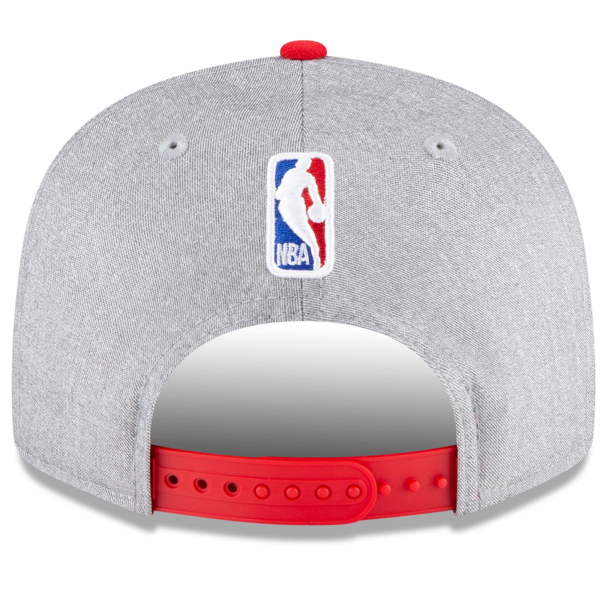 New Era Caps Chicago Bulls New Era 2020 NBA Draft 9FIFTY Snapback Hat - Heather Grey