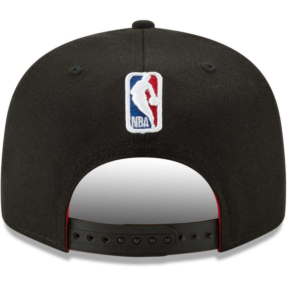 New Era Caps Chicago Bulls New Era NBA 2019 Back Half 9FIFTY Snapback Hat – Black