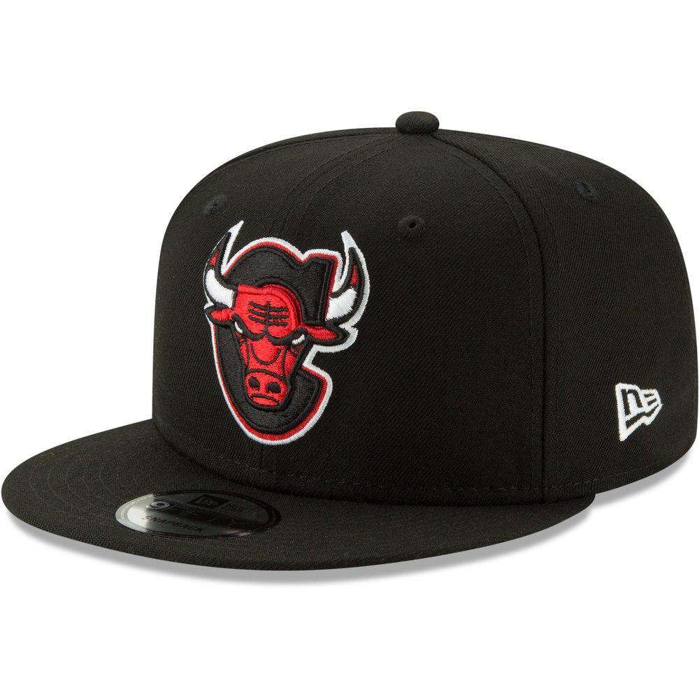 New Era Caps Chicago Bulls New Era NBA 2019 Back Half 9FIFTY Snapback Hat – Black