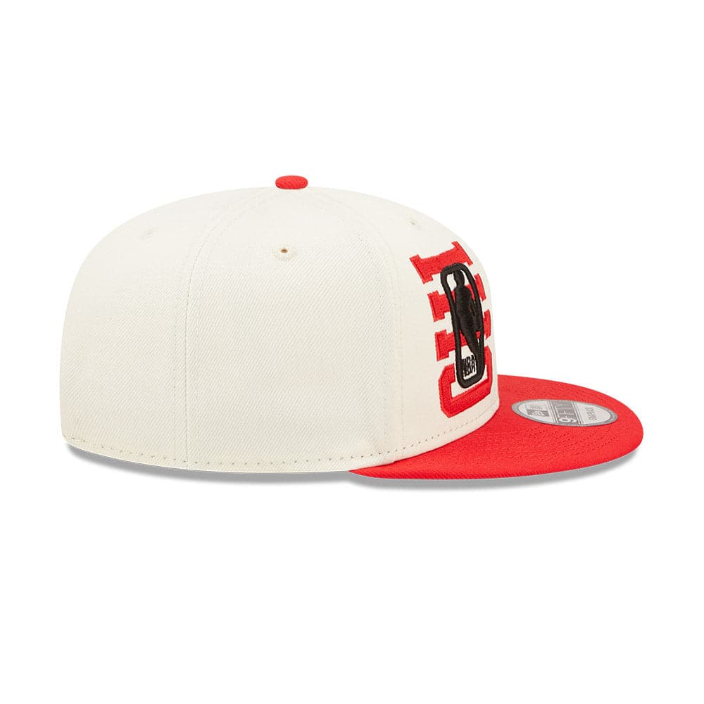 New Era Caps Chicago Bulls New Era NBA 2022 Draft 9FIFTY Snapback Hat - Cream