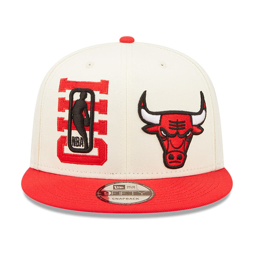 New Era Caps Chicago Bulls New Era NBA 2022 Draft 9FIFTY Snapback Hat - Cream