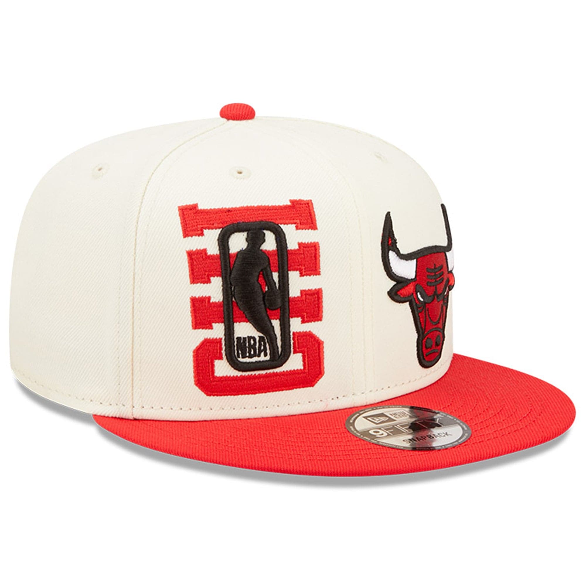 New Era Caps Chicago Bulls New Era NBA 2022 Draft 9FIFTY Snapback Hat - Cream