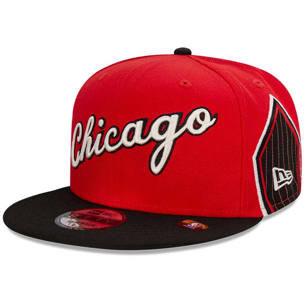 New Era Caps Chicago Bulls New Era NBA 21-22 City Edition 9FIFTY Snapback Hat - Red