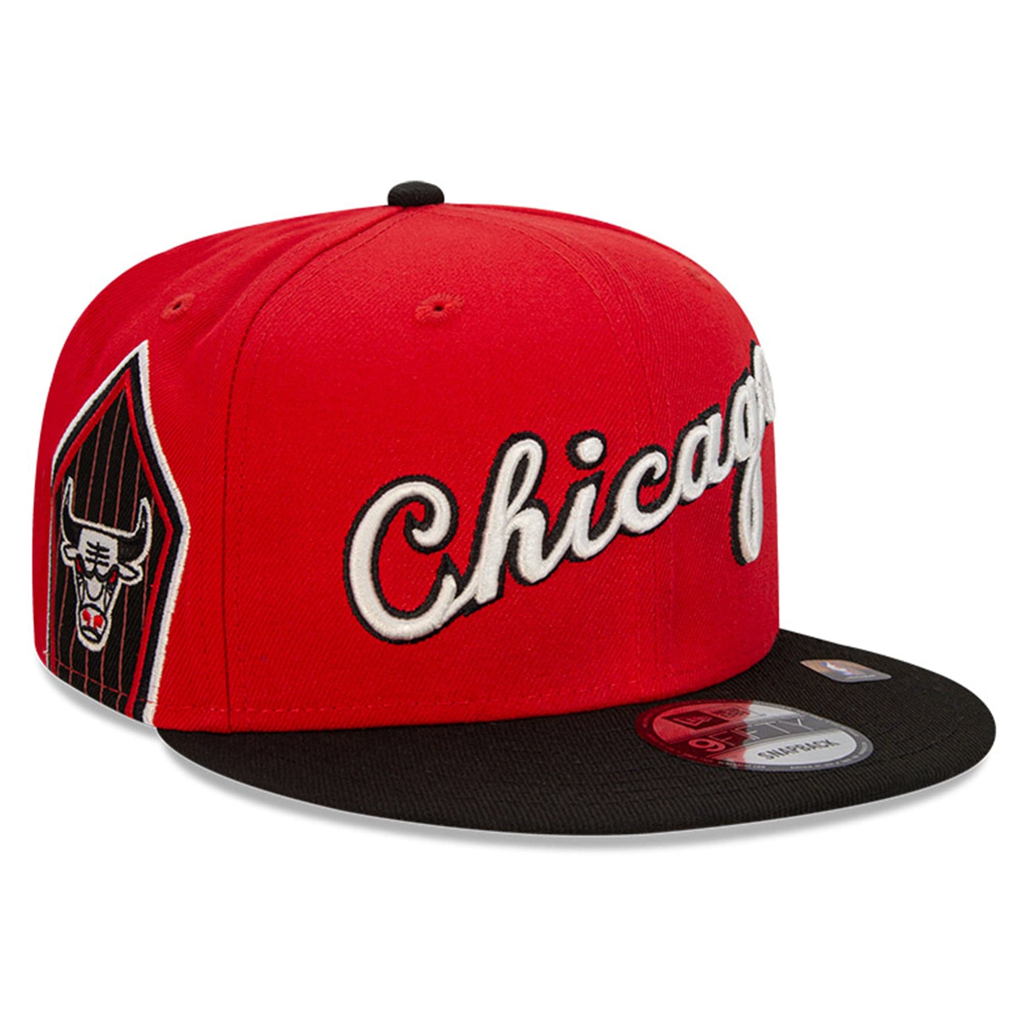 New Era Caps Chicago Bulls New Era NBA 21-22 City Edition 9FIFTY Snapback Hat - Red