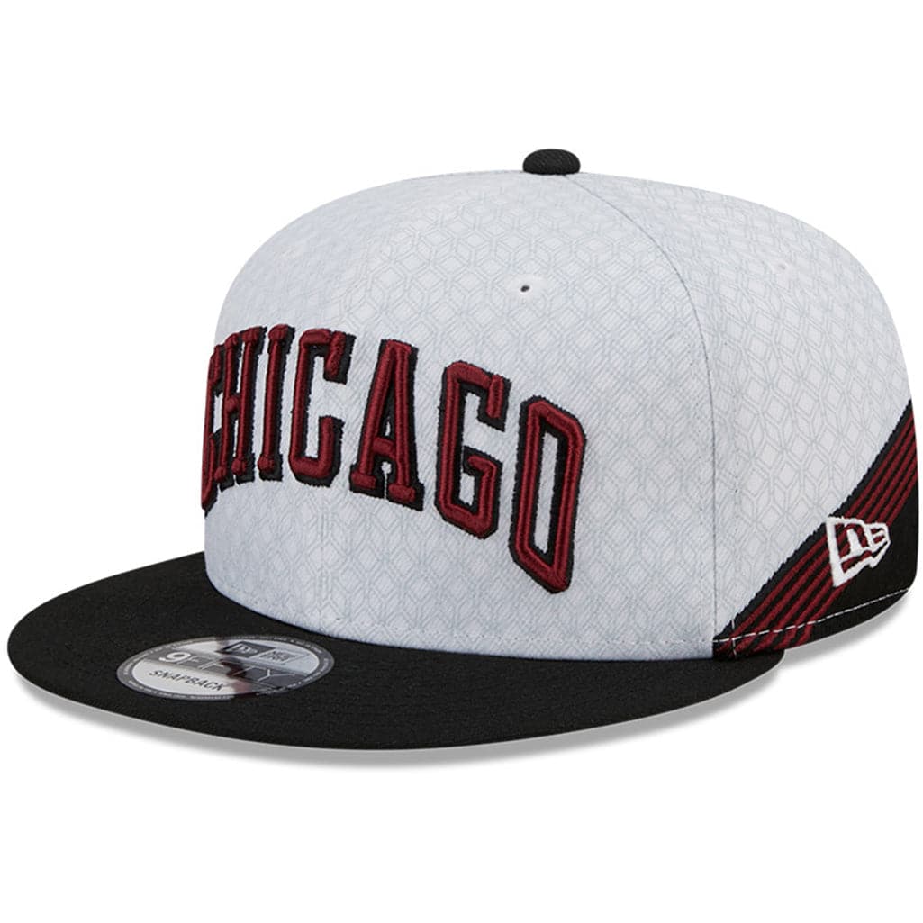 New Era Caps Chicago Bulls New Era NBA 22-23 City Edition 9FIFTY Snapback Hat - White