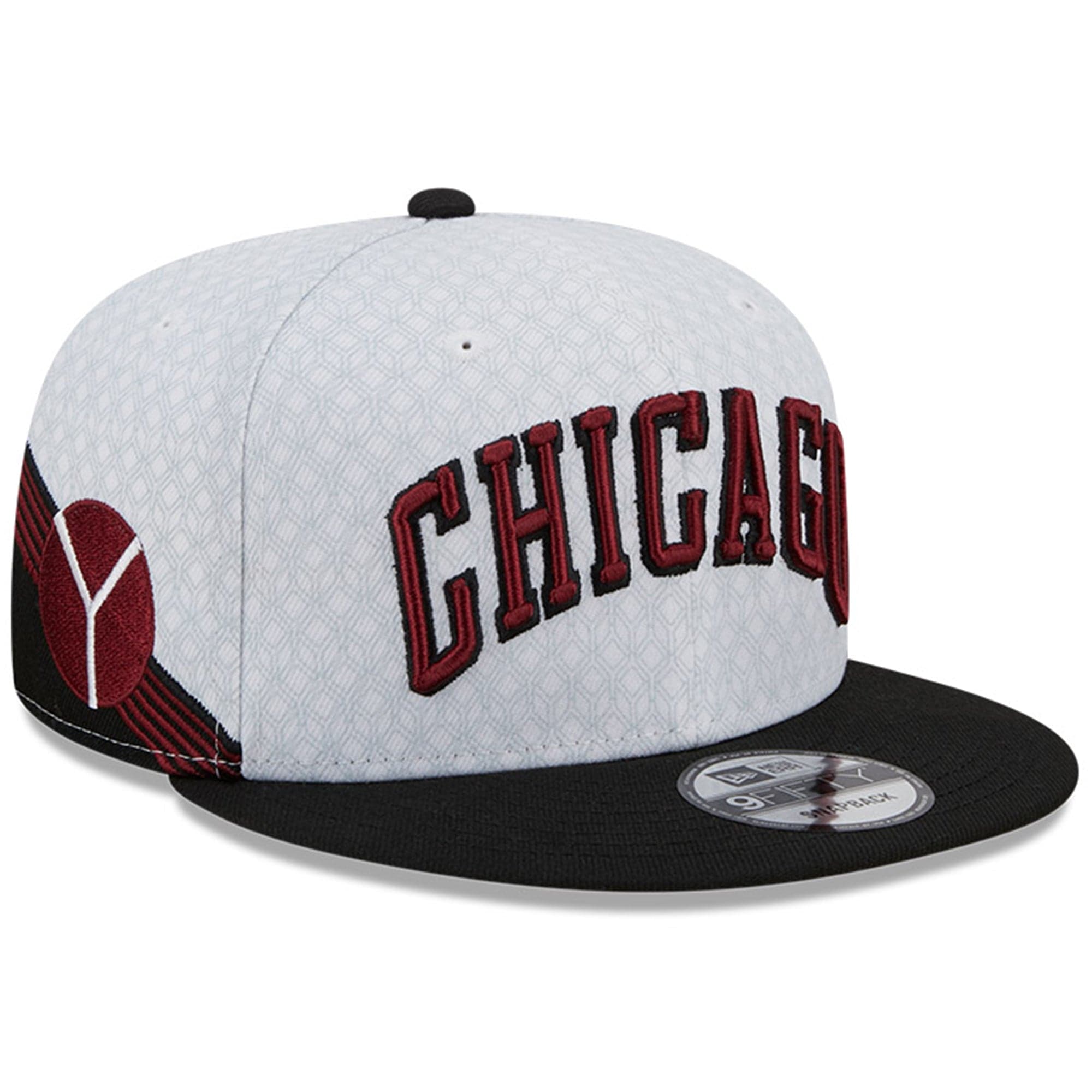 New Era Caps Chicago Bulls New Era NBA 22-23 City Edition 9FIFTY Snapback Hat - White