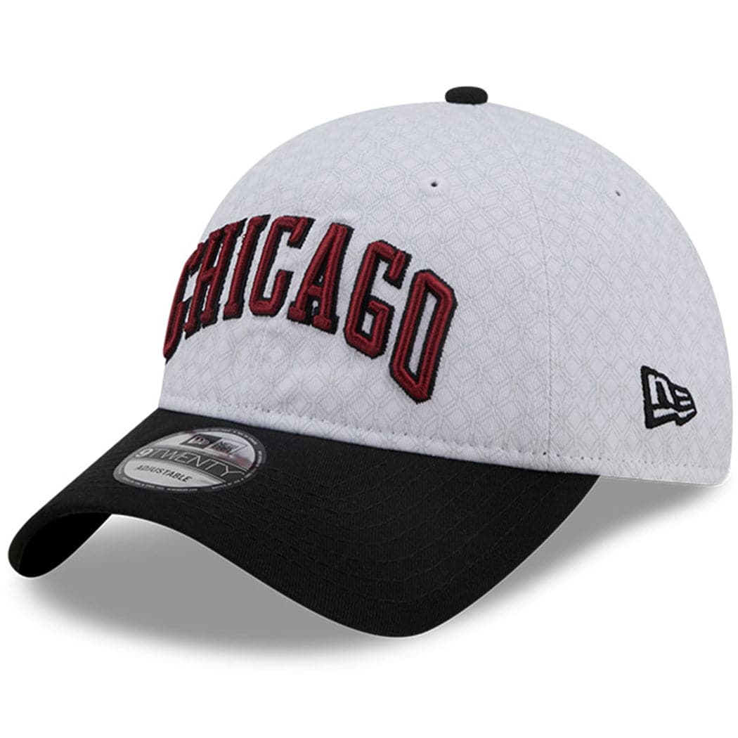 New Era Caps Chicago Bulls New Era NBA 22-23 City Edition 9TWENTY Strapback Hat - White