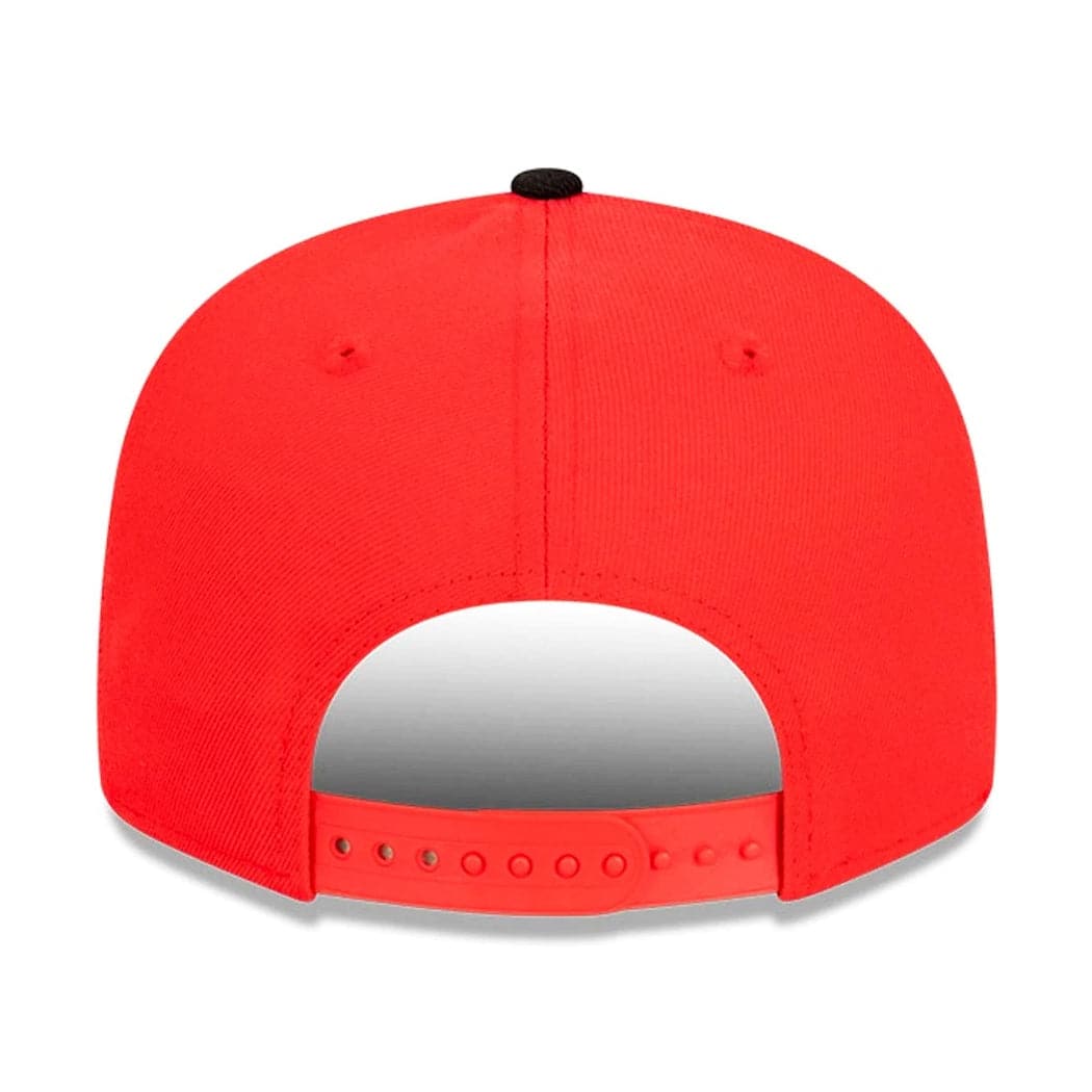 New Era Caps Chicago Bulls New Era NBA 2T Wordmark 9FIFTY Snapback Hat - Red