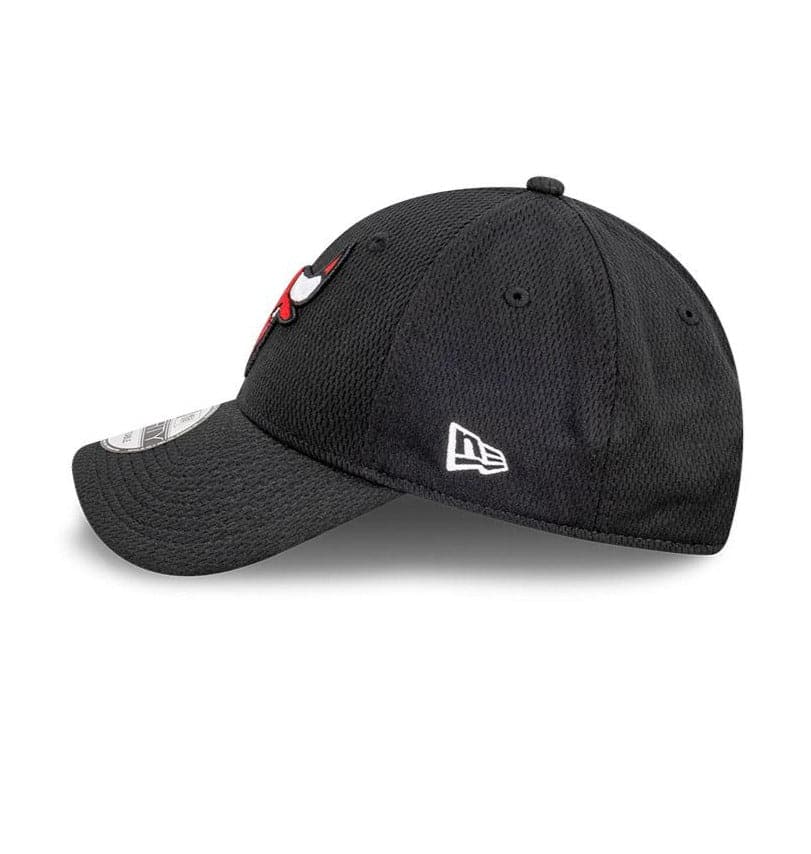 New Era Caps Chicago Bulls New Era NBA Alt Dash Mesh 9FORTY Snapback Hat - Black