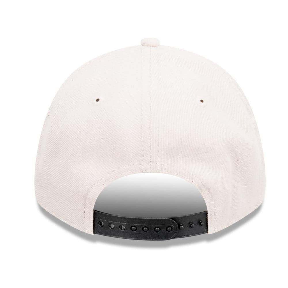 New Era Caps Chicago Bulls New Era NBA Black Tonal 9FORTY Snapback Curve Hat - Stone