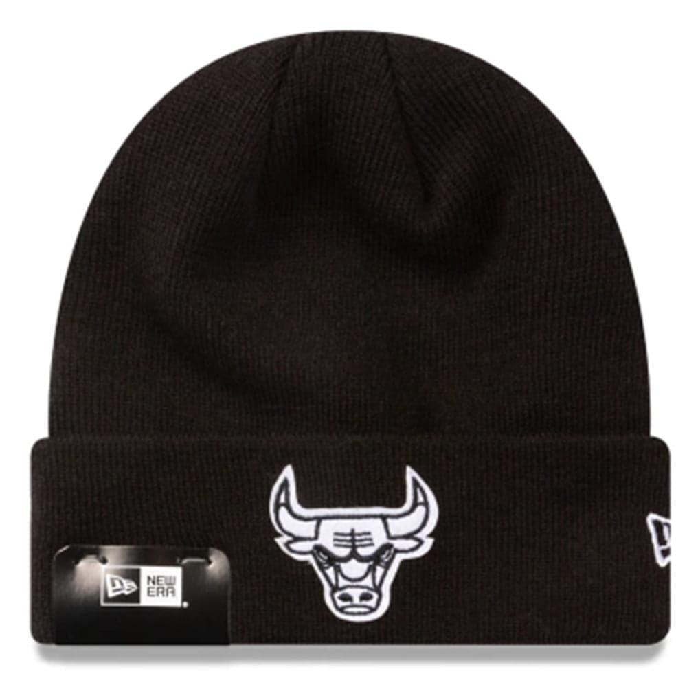 New Era Beanies Chicago Bulls New Era NBA Felt Logo Cuff Beanie - Black