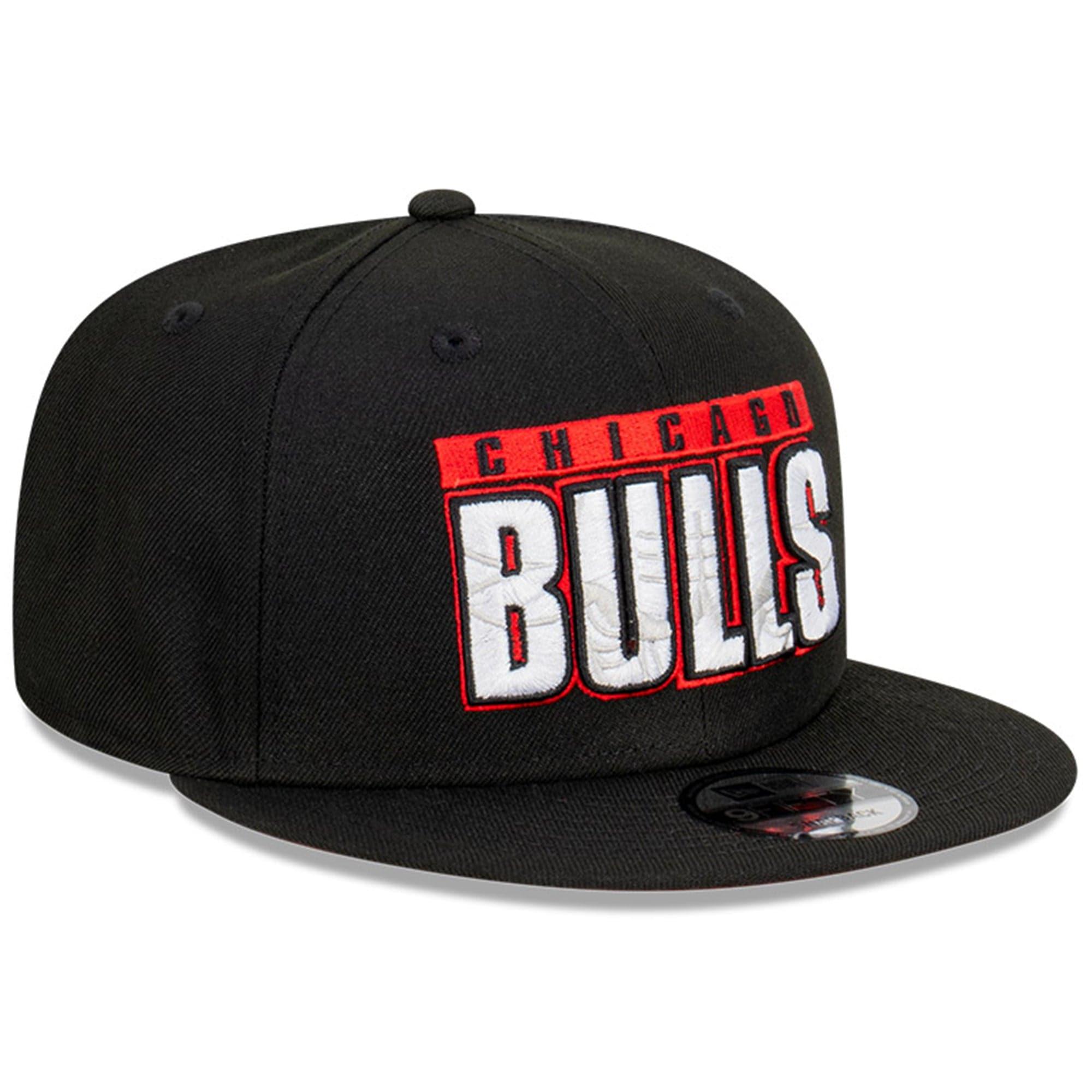 New Era Caps Chicago Bulls New Era NBA Insider 9FIFTY Snapback Hat - Black