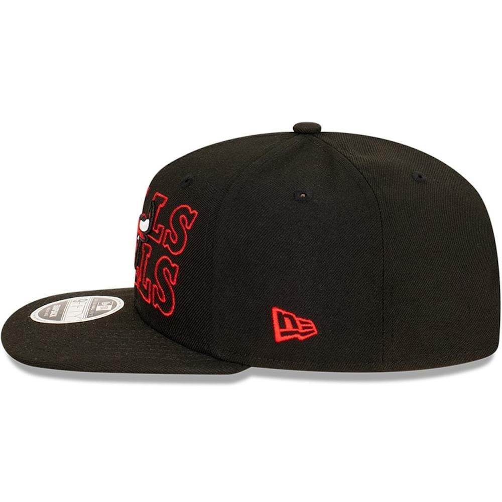 New Era Caps Chicago Bulls New Era NBA Neon Lights Original Fit 9FIFTY Snapback Hat - Black