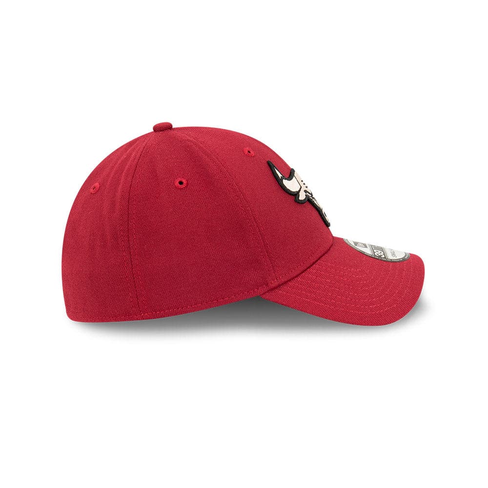 New Era Caps Chicago Bulls New Era NBA Stone Team 39THIRTY Stretch Fit Hat - Cardinal